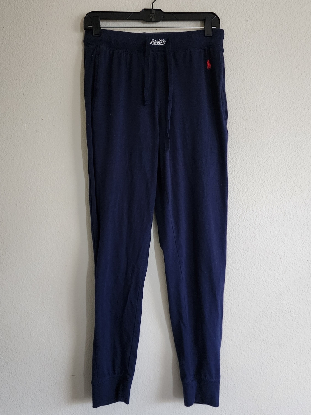 Polo Ralph Lauren Sleepwear Navy Blue Knit Joggers Pants Medium